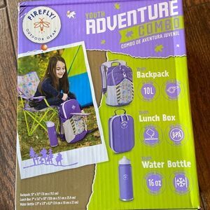 NWT Firefly Outdoor Gear Youth Adventure Combo